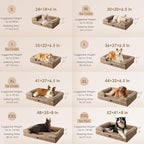 EHEYCIGA Orthopedic Dog Beds for Extra Large Dogs, Waterproof Memory Foam XL - Image 2