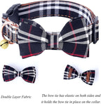 Yizepet Dog Collar with Bow Tie- Adjustable pet Collar - Image 3