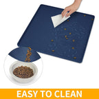Ptlom Pet Placemat for Dog and Cat, Waterproof Non-Slip Silicone Feeding Bowl - Image 7