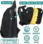 PetAmi Dog Carrier Backpack, Adjustable Dog Pet Cat Front Carrier Backpack | - Image 3