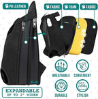 PetAmi Dog Carrier Backpack, Adjustable Dog Pet Cat Front Carrier Backpack | - Image 3