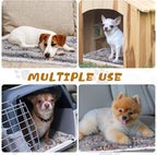 Tuanse 4 Pack Ultra Soft Dog Cat Bed Mat Small Animal Guinea Pig Bed - Image 5