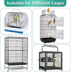 Bird Cage Seed Catcher, Seed Catcher Guard Net Cover, Parrot Nylon Mesh Net - Image 6