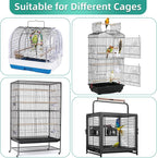 Bird Cage Seed Catcher, Seed Catcher Guard Net Cover, Parrot Nylon Mesh Net - Image 6