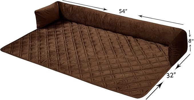 Brilliant Sunshine Premium Calming Dog Bed Mat, Silky Velvet, Removable - Image 3