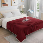 LOOBANI Waterproof Blanket for Bed: Reversible Soft Flannel Queen Bed Blanket by LOOBANI