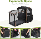 Lekebobor Large Cat Backpack Carrier Expandable Pet Carrier Backpack - Image 4