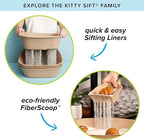 Kitty Sift Disposable Cat Litter Box Large, Durable Portable - Image 11
