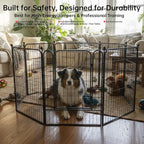 Portable Dog Fence Outdoor for Yard 36'' High, Dog Playpen - Image 3