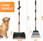 Pooper Scooper, Detachable Long Handle Dog Pooper Scoopers - Image 3