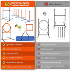 Dog Agility Training Equipment, 72-Piece Obstacle Course Training Starter Kit - Image 6