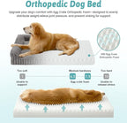 Cute Dog Bed, Faux Rabbit Fur Orthopedic Foam Dog Bed - Image 5