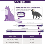 EXPAWLORER Soft Velvet Safe Cat Collars - Image 2
