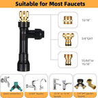 DXOPHIEX Gravel Vacuum for Aquarium Fish Tank Siphon Aquarium Water Changer - Image 2
