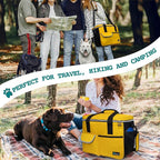 PetAmi Dog Travel Bag, Travel Pet Bag Organizer, Dog Food Travel Bag - Image 6