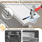 Ownpets Aluminum Dog Door for Wall and Door, Double Flap Energy Efficient - Image 3