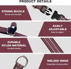 Hikiko Martingale Dog Collars Reflective Nylon Dog Collar - Image 3