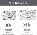 Self Warming Cat Bed, Non-Slip Heated Dog Mat Thermal Blanket - Image 5