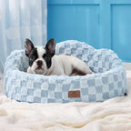 Joydeco Cloud Dog Bed for Small Dogs & Cats, Washable Pet Bed by JOYDECO