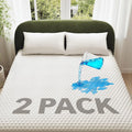 Ohgeni 100% Waterproof Mattress Protector, Twin XL-2 Pack, Fitted Sheet by OhGeni