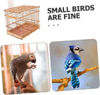 Hemoton Portable Lightweight Bamboo Bird Cage - Image 3