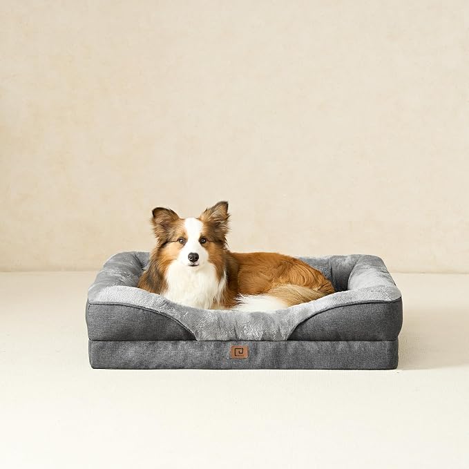 EHEYCIGA Orthopedic Dog Bed for Large Sized Dog, Waterproof Liner & Washable - Image 8
