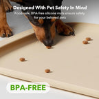 PETLIBRO Cat Food Mat Safety Silicone Dog Food Mat - Image 2