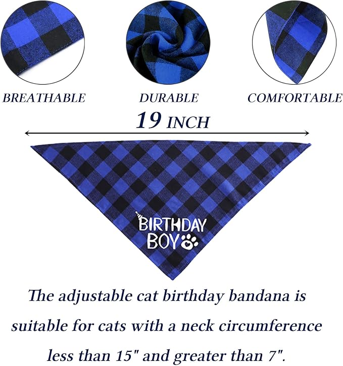 STMK Cat Birthday Party Supplies, Cat Birthday Hat - Image 5