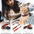 ARING PET 2 Pack Fall Cat Collars-Cute Breakaway Cat Collar - Image 2