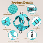 Cat Harness and Leash for Walking, Escape Proof Soft Adjustable Vest Harnesses - Image 4