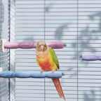 Bird Perch Stand for Parrots – Natural Ceramic Grinding Stick for Beak & Claw - Image 2