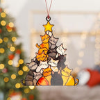 Cat Ornament, Cat Ornaments for Christmas Tree, Funny Holiday Decorations 2025 - Image 2