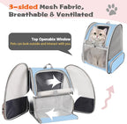 Cat Backpack Carrier, Pet Carrier Airline Approved - Image 3