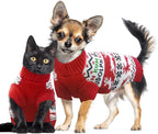 Dog Christmas Sweater Xmas Pet Clothes Cute Reindeer Christmas Dog Costume - Image 8