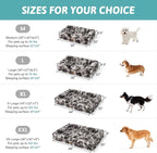 Orthopedic Dog Bed for Medium Small Size Dog, Soft and Warm Faux Fur Sofa for - Image 3