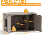 Cat Litter Box Enclosure, Indoor Outdoor Cat House - Image 4