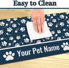 Personalized Dog Food Mat Custom Pet Feeding Absorbent Mats - Image 5