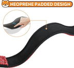 Reflective Dog Collar, Adjustable Soft Neoprene Padded Nylon Pet Collars - Image 4