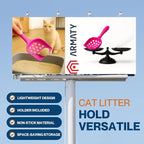 Small cat Litter Scooper with Holder: Perfect - Image 4