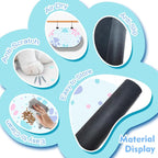 Dog Food Mat 20''x12'', Small Pet Feeding Mat, Non-Slip Rubber Pet Food Mat - Image 3