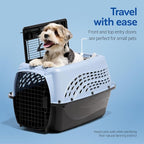 Petmate Dog Crates for Small Dogs & Cat Carriers, Two-Door Plastic Pet Kennel - Image 3