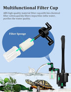 Electric Aquarium Gravel Cleaner 6 in 1 Automatic Fish Tank Cleaning Tools - Image 3