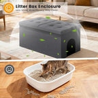 3-in-1 Cat Litter Box Enclosure - Image 2