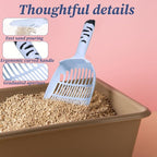 Cat Litter Scoop, Cat Scooper for Litter Box Cats and Dog Poop Collector - Image 4