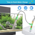 ZZM Fish Tank Cleaning Tools, Aquarium Water Changer Kit, Siphon Fish Tank - Image 2
