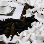 Bnuitland Cute Cow Printed Fleece Flannel Throw Blanket, Super Soft 300 GSM - Image 7