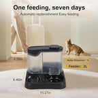 Gravity Pet Feeder and Water Dispenser Set, Automatic Dog Feeder and Dog Water - Image 7