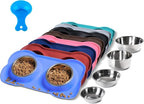 Hubulk Pet Dog Bowls 2 Stainless Steel Dog Bowl by Hubulk