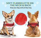 SlowTon No Pull Small Dog Harness and Leash Set, Puppy Soft Vest Harness Neck & - Image 2