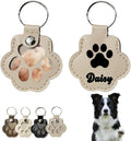 Personalized Dog Hair Keychain Pet Fur Keepsake Pet Memorial Cute Storage by Unknown